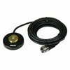 Tram UHF Strong 2-1/2-In. NMO Magnet Mount for High Frequencies, 12-Ft. Cable, PL-259 Connector Black 1228-UHF